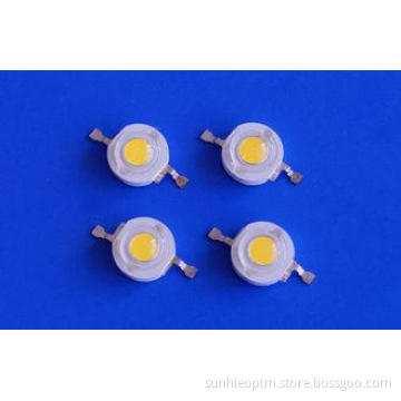 120LM 1W High Power Led Bridgelux Chip WARM WHITE